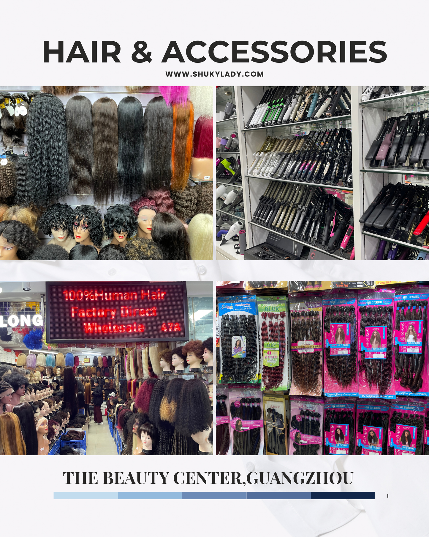 Verified human Hair, wigs, braids, hair tools Supplier Contacts – Direct Wholesale Access( Guangzhou Beauty Center Suppliers)