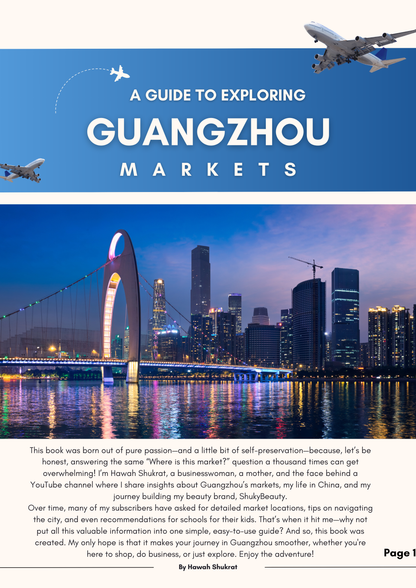 Guangzhou wholesale markets