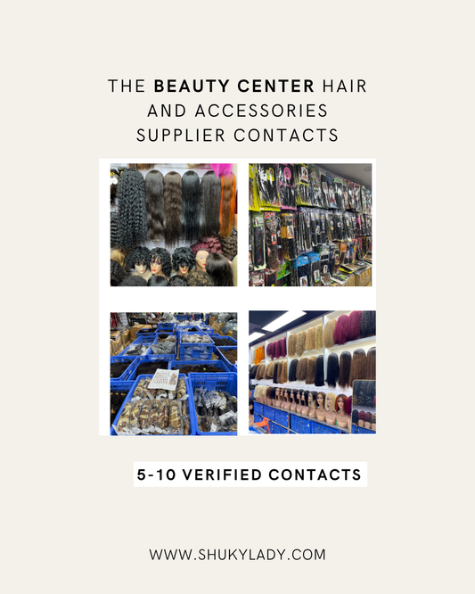 Verified Hair Supplier Contacts – Direct Wholesale Access( Guangzhou Beauty Center Suppliers)